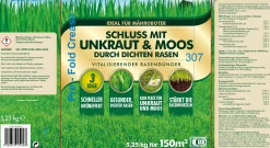 Westland Schluss mit Unkraut & Moos Dünger 150 für m² 5,25 kg