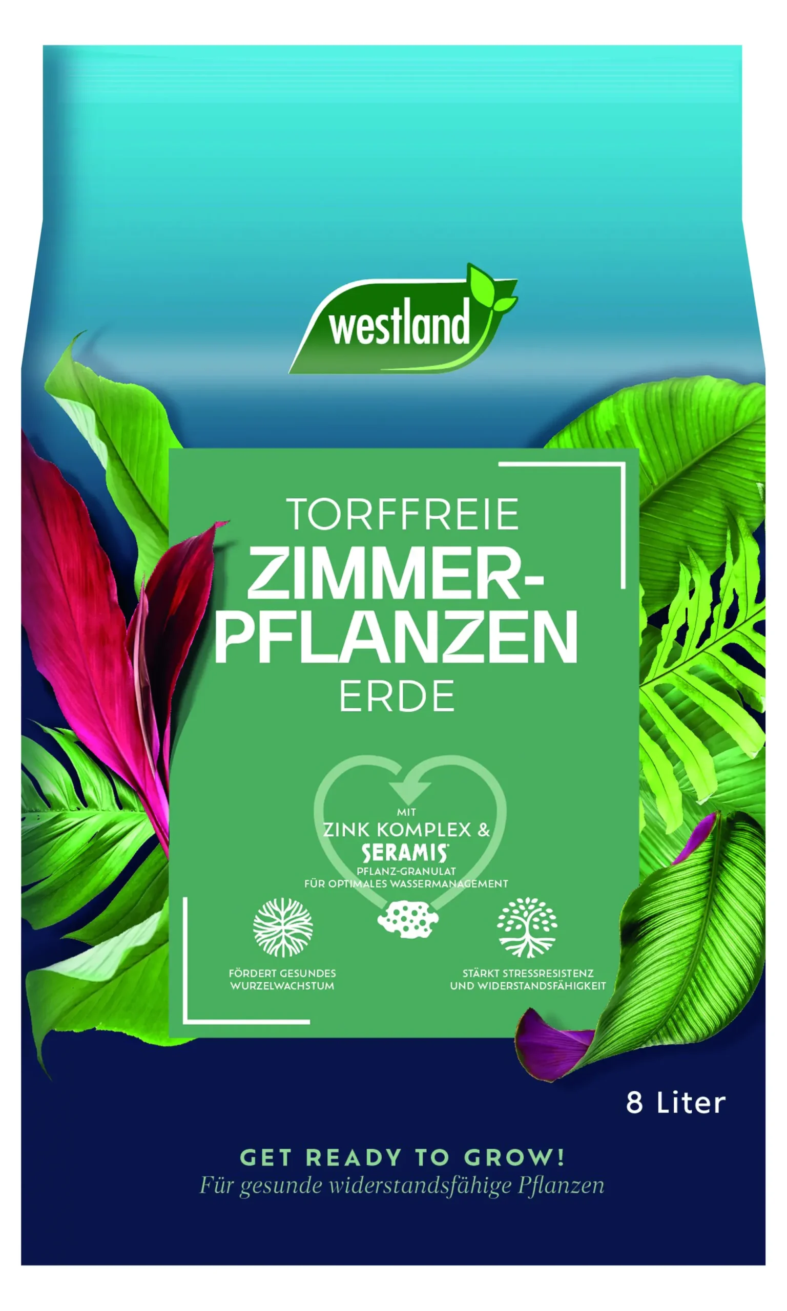 Westland Zimmerpflanzen Erde torffrei 8 L