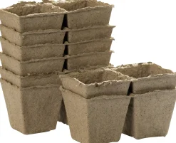 Windhager Anzuchttöpfe 16 x 7,5 cm, 16 Stück