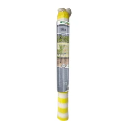 Windhager Balkonsichtschutz Ibiza 0,9 x 5 m gelb/weiß