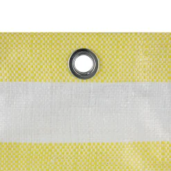 Windhager Balkonsichtschutz Ibiza 0,9 x 5 m gelb/weiß