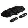 Windhager Befestigungsschnur variabel 6 x 2 m Schnüre + 12 Spanner schwarz