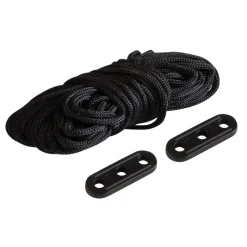 Windhager Befestigungsschnur variabel 6 x 2 m Schnüre + 12 Spanner schwarz