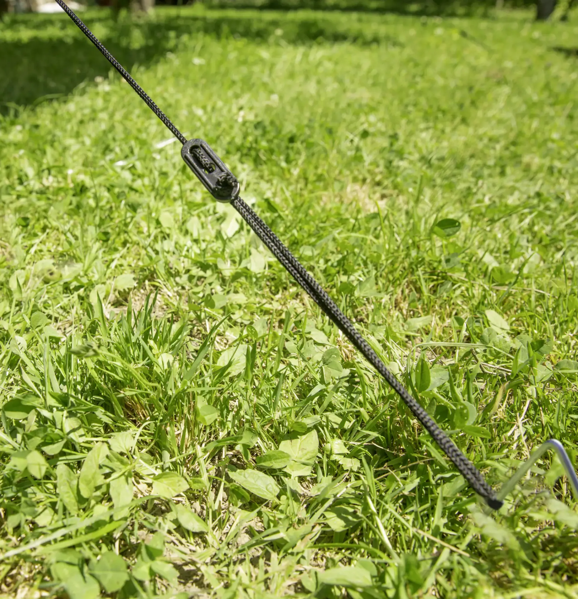 Windhager Befestigungsschnur variabel 6 x 2 m Schnüre + 12 Spanner schwarz