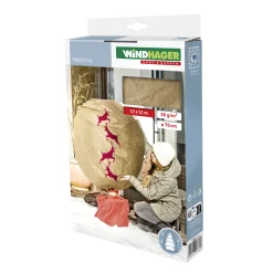 Windhager Deko-Haube Protect XL 1,1 x 1,1 m, beige mit Hirschmotiv