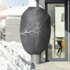Windhager Deko-Haube Protect XXL 1,4 x 2 m, grau mit Vogelmotiv