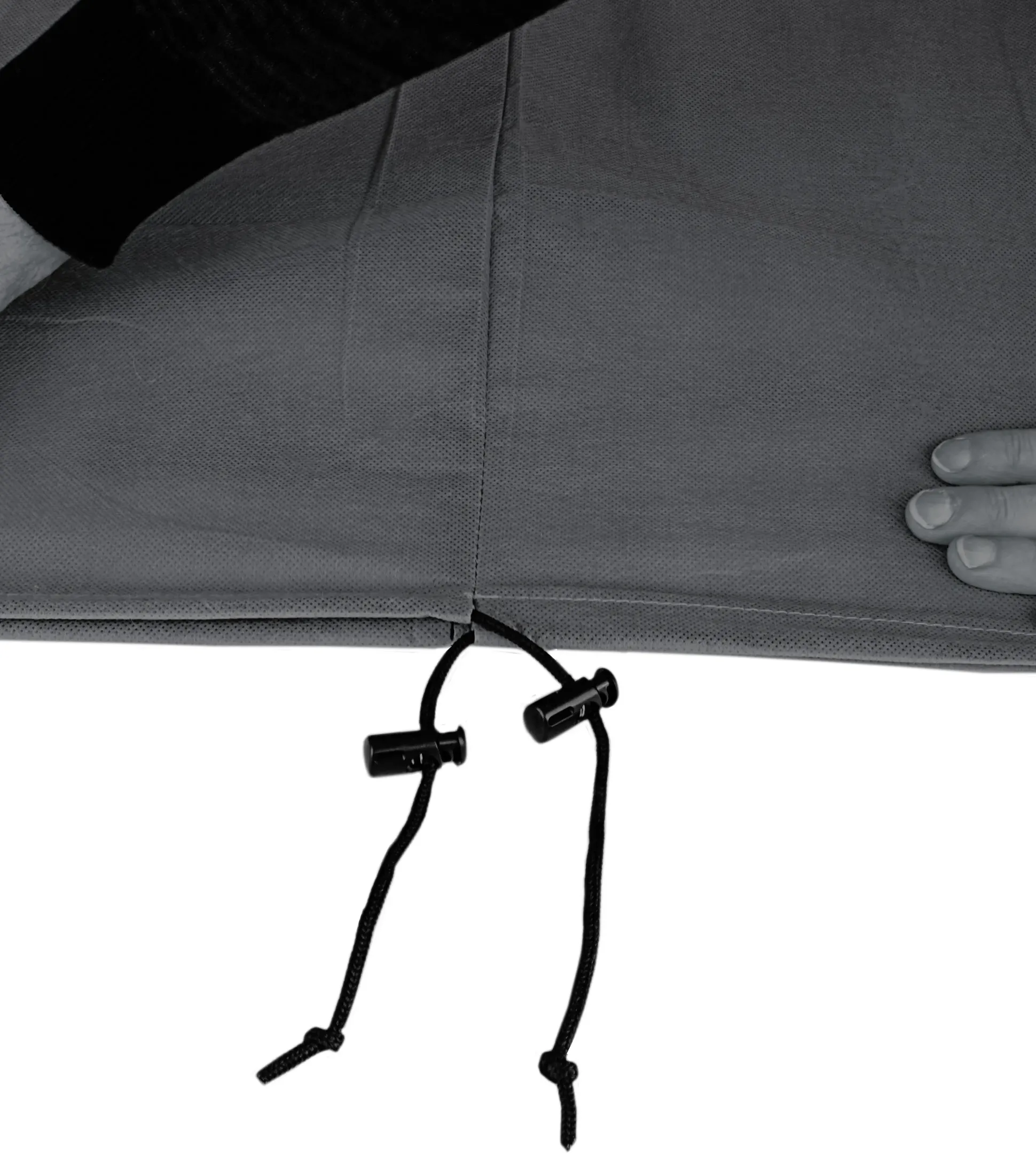 Windhager Deko-Haube Protect XXL 1,4 x 2 m, grau mit Vogelmotiv