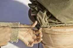 Windhager Deko-Haube Protect XXL 1,4 x 2 m, beige mit Hirschmotiv