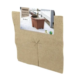 Windhager Mulchscheibe Jute 30 x 30 cm natur