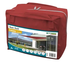 Windhager Sonnensegel Cannes brick 4 x 4 x 4 m
