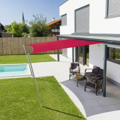 Windhager Sonnensegel Cannes brick 3 x 3 m