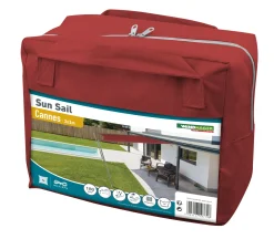 Windhager Sonnensegel Cannes brick 3 x 3 m