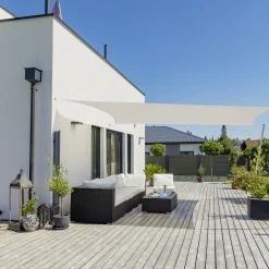 Windhager Sonnensegel Cannes cream 3 x 4 m