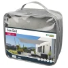 Windhager Sonnensegel Capri grau 3 x 4 m