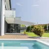 Windhager Sonnensegel Elba grau 3,6 x 3,6 m
