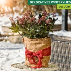 Windhager Winterschutz für Pflanzen Jute 0,5 x 4 m natur