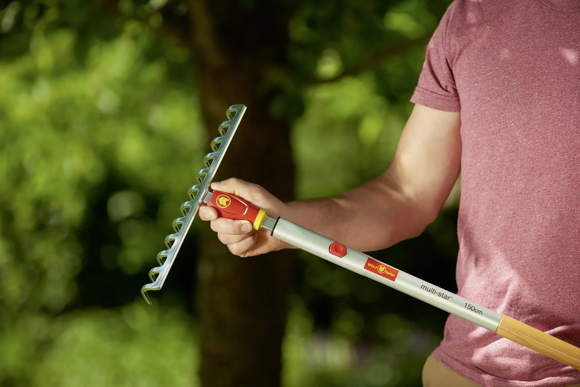 Wolf Garten Rechen Multi-Star DR-M 30 30 cm Arbeitsbreite