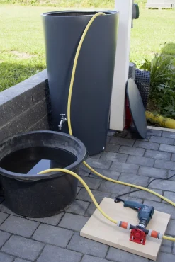 Wolfcraft Bohrmaschinen-Pumpe 3000 l/h Kunststoffgehäuse
