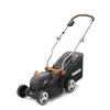 Worx Akku-Rasenmäher WP733E 20 V 33 WG733E Schnittbreite inkl. 4 Ah Akku und Ladegerät