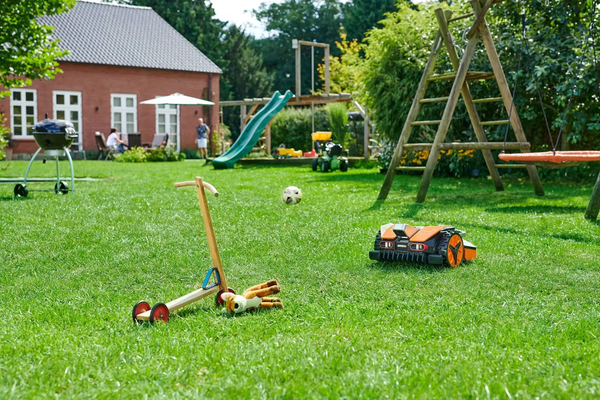 Worx Mähroboter Vision M800 19 cm Schnittbreite