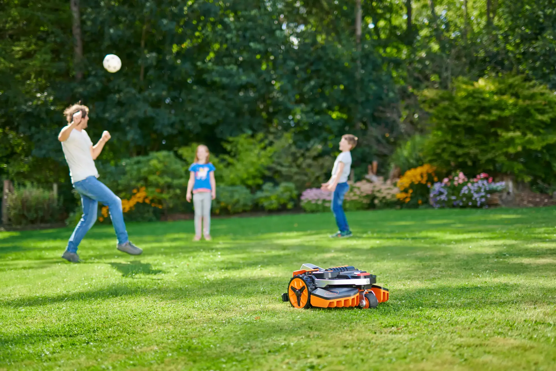 Worx Mähroboter Vision M800 19 cm Schnittbreite