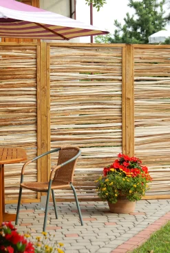 Zaunelement Haselnuss 90 x 180 cm