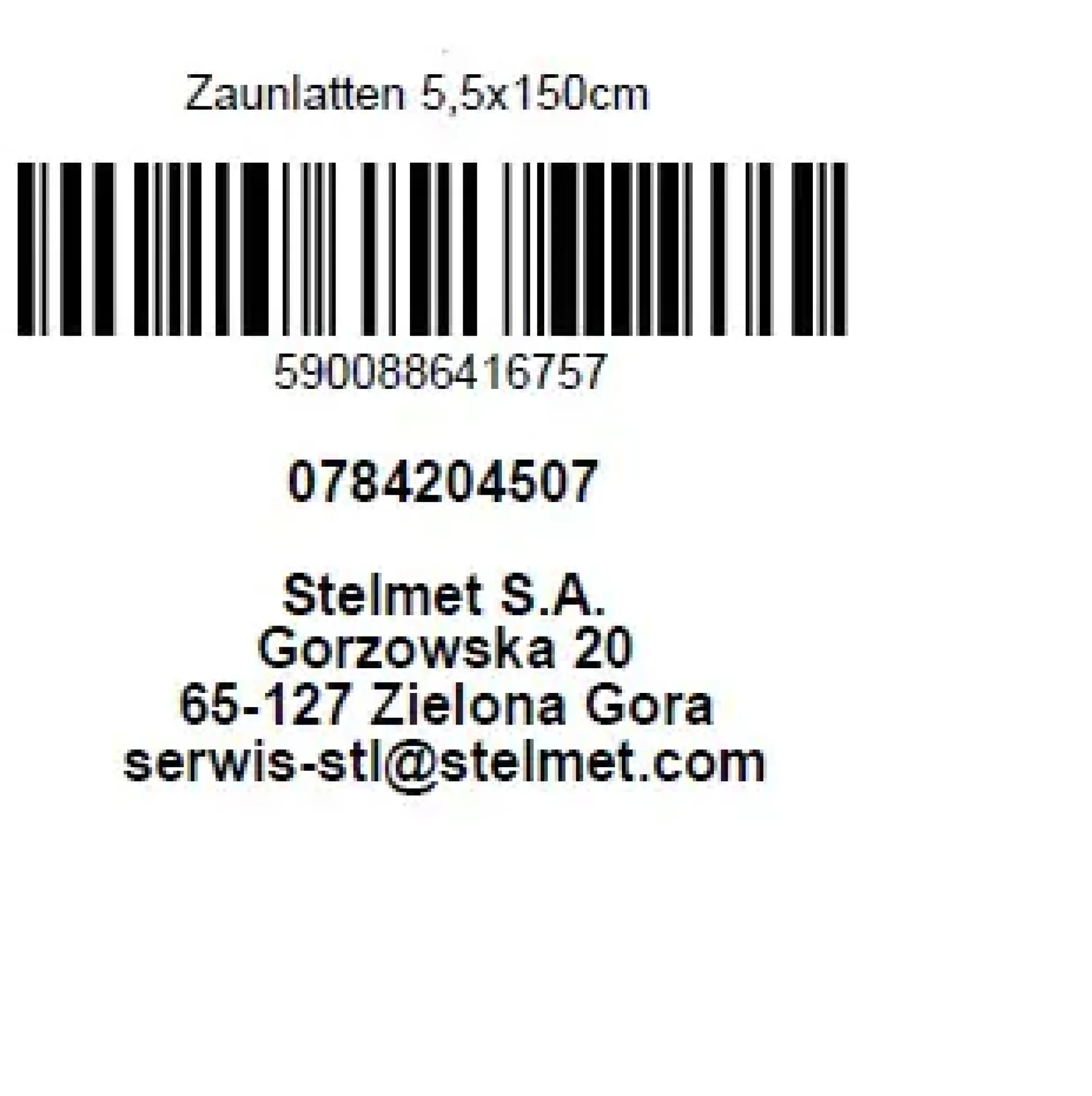 Zaunlatte Kiefer 150 x 5,5 x 2,8 cm kesseldruckimprägniert