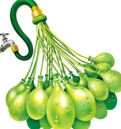 Zuru Bunch O Balloons Wasserrutsche Wipeout und 100 Wasserballons